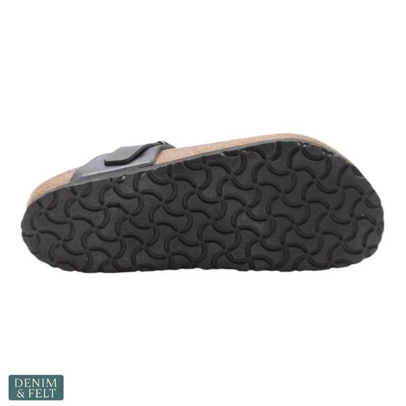 Birkenstock Gizeh Thong Sandals Black Size 38 Women’s 7-7.5 Comfort Cork Footbed - Picture 10 of 14